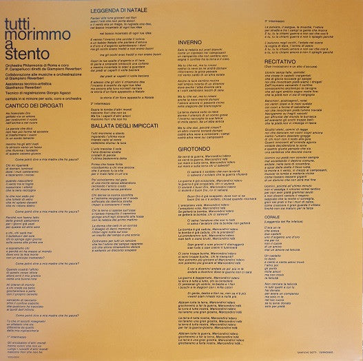 Fabrizio De André - Tutti Morimmo A Stento