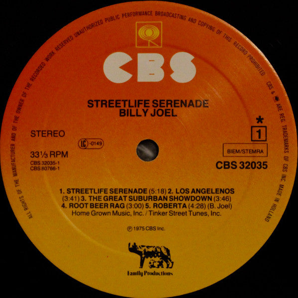 Billy Joel - Streetlife Serenade