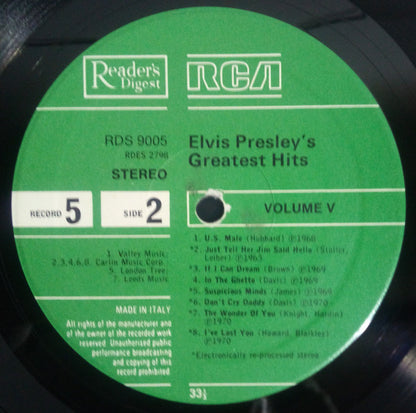 Elvis Presley - Elvis Presley's Greatest Hits (box)