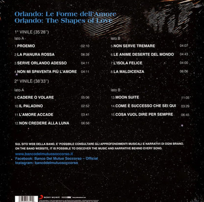 Banco Del Mutuo Soccorso - Orlando: Le Forme Dell'Amore
