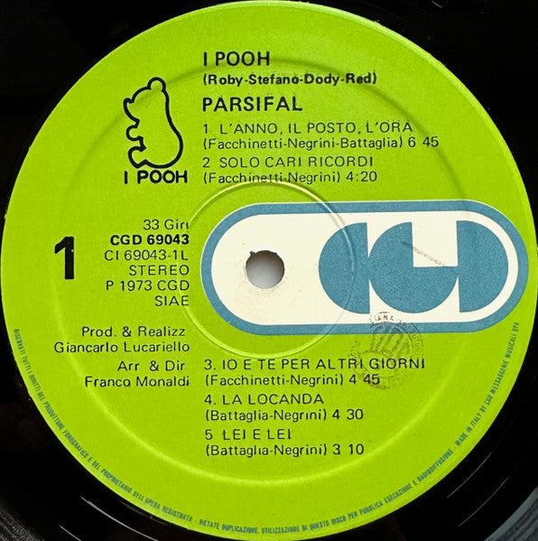 Pooh - Parsifal