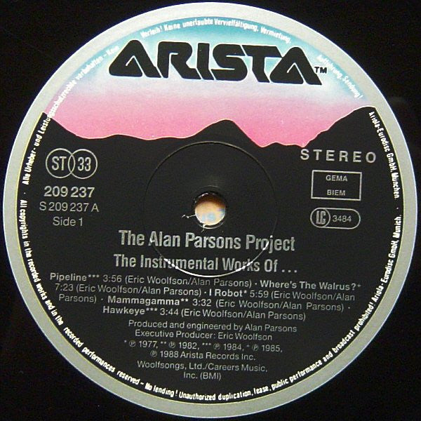 The Alan Parsons Project - The Instrumental Works