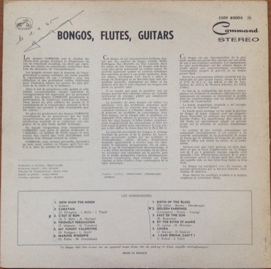 Los Admiradores - Bongos, Flutes, Guitars