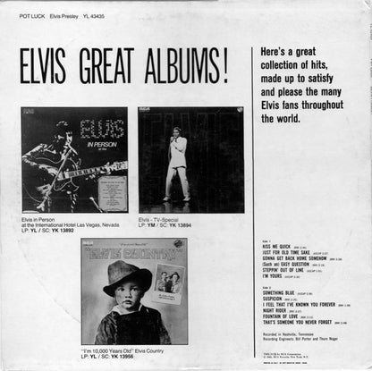 Elvis Presley - Pot Luck