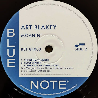 Art Blakey & The Jazz Messengers - Moanin'
