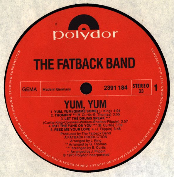 The Fatback Band - Yum Yum