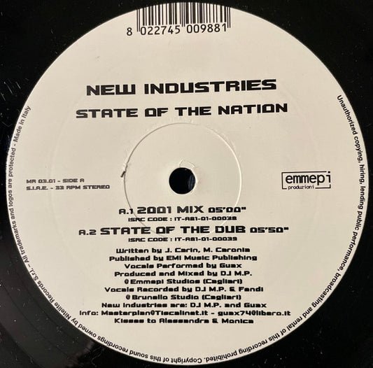 New Industries - State Of The Nation