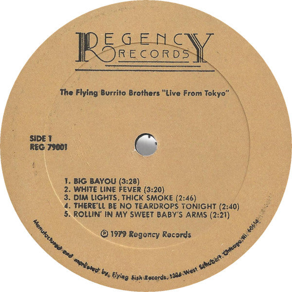 The Flying Burrito Bros - Live From Tokyo