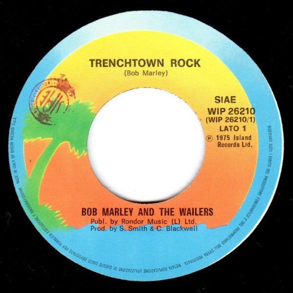 Bob Marley & The Wailers - Trenchtown Rock (7")