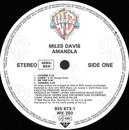 Miles Davis - Amandla