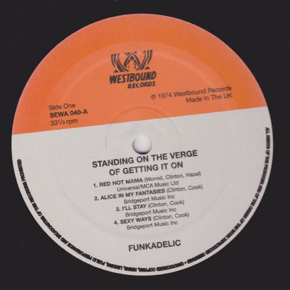 Funkadelic - Standing On The Verge Of Getting It On