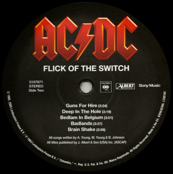 AC/DC - Flick Of The Switch