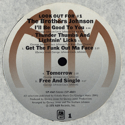 Brothers Johnson - Look Out For #1