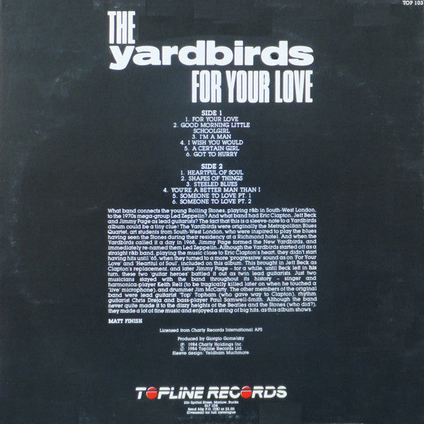 The Yardbirds - For Your Love