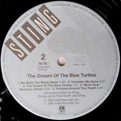Sting - The Dream Of The Blue Turtles