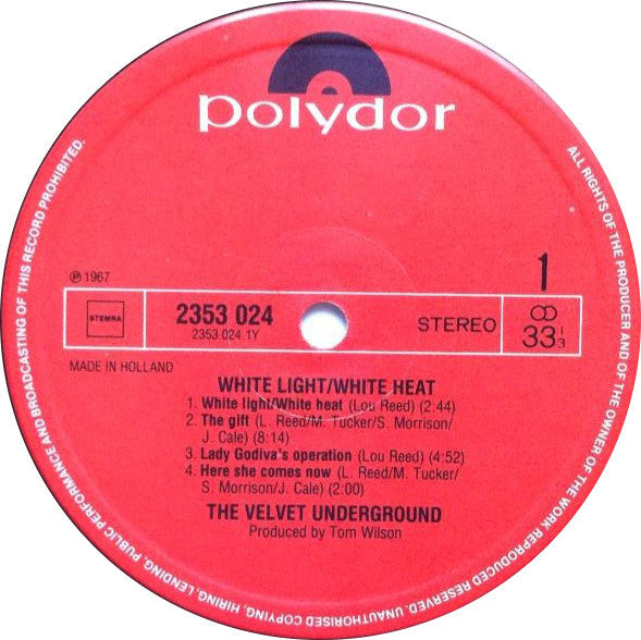 The Velvet Underground - White Light/White Heat