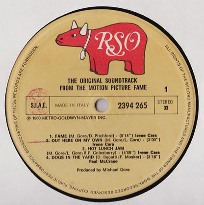 Various - Fame = Saranno Famosi - Colonna Sonora Originale Del Film