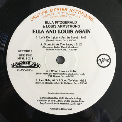 Ella Fitzgerald and Louis Armstrong - Ella And Louis Again