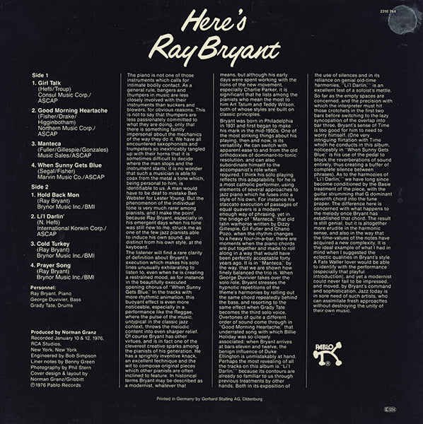 Ray Bryant - Here's Ray Bryant