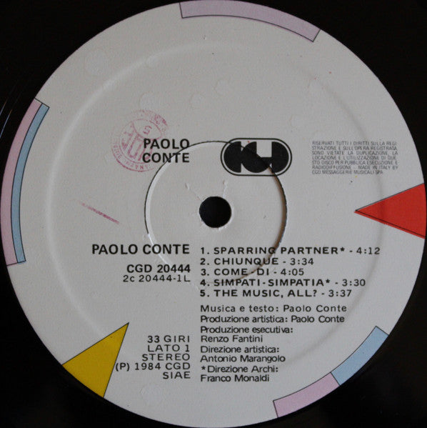 Paolo Conte - Paolo Conte