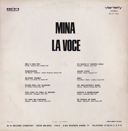 Mina - La Voce