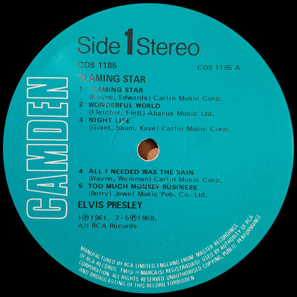 Elvis Presley - Flaming Star