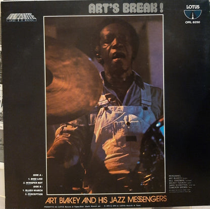 Art Blakey & The Jazz Messengers - Art's Break!