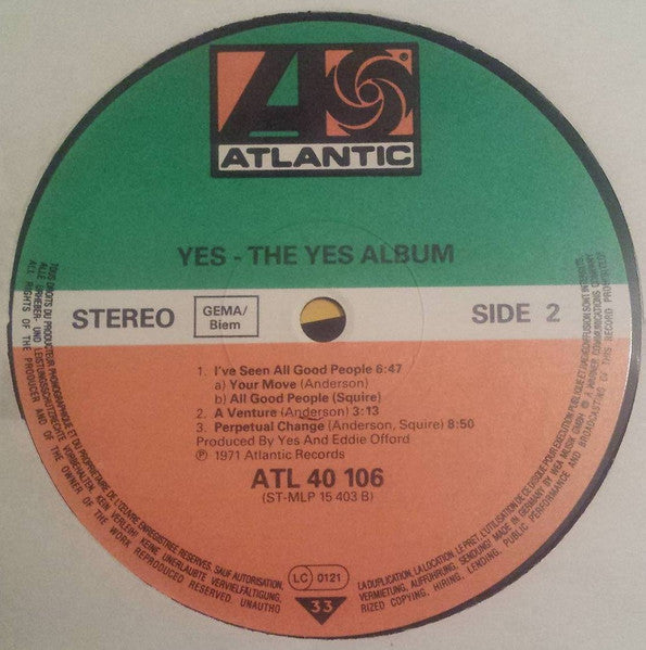 Yes - The Yes Album