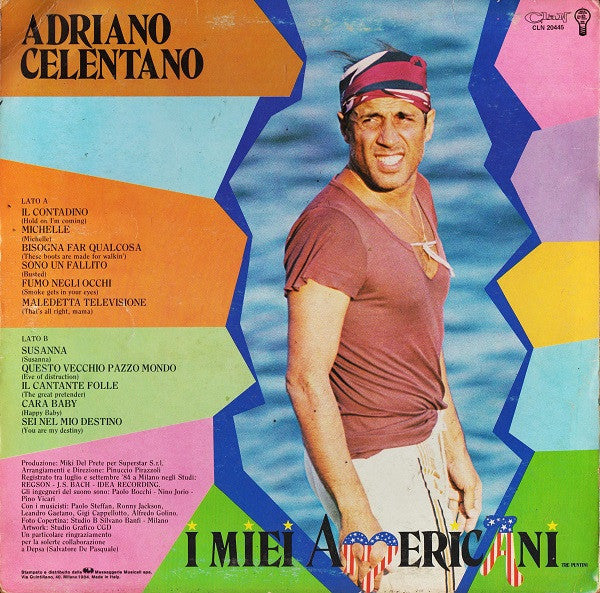 Adriano Celentano - I Miei Americani (Tre Puntini)