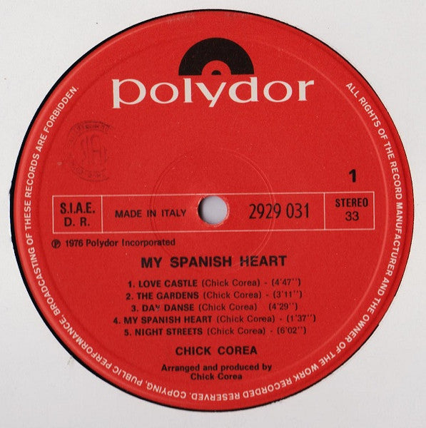 Chick Corea - My Spanish Heart