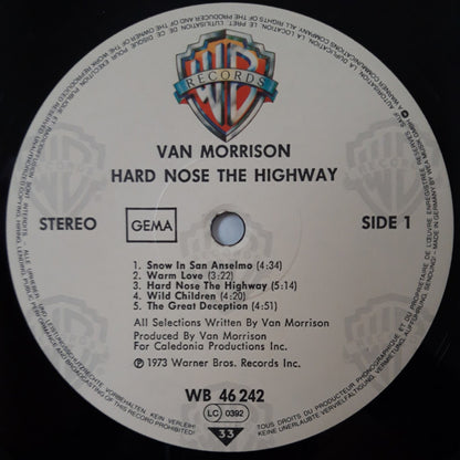 Van Morrison - Hard Nose The Highway
