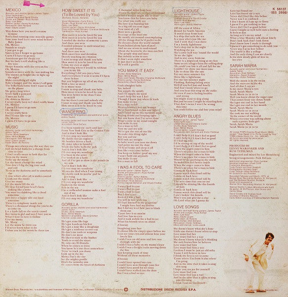 James Taylor - Gorilla