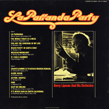 Berry Lipman & His Orchestra - La Parranda Party