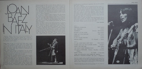 Joan Baez - Joan Baez In Italy