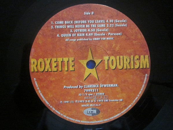Roxette - Tourism