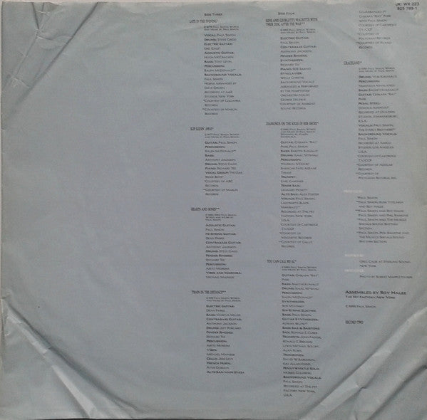 Paul Simon - Negotiations And Love Songs (1971-1986)