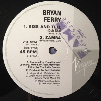 Bryan Ferry - Kiss And Tell
