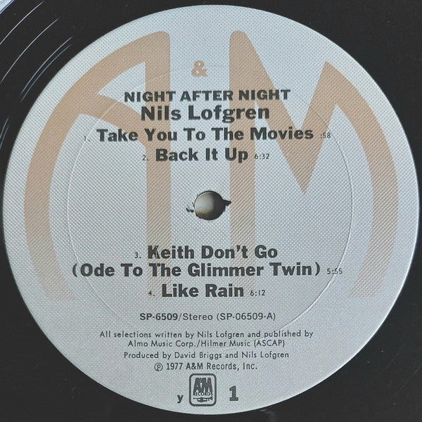 Nils Lofgren - Night After Night