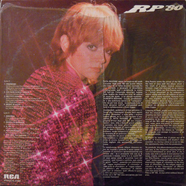 Rita Pavone - RP '80