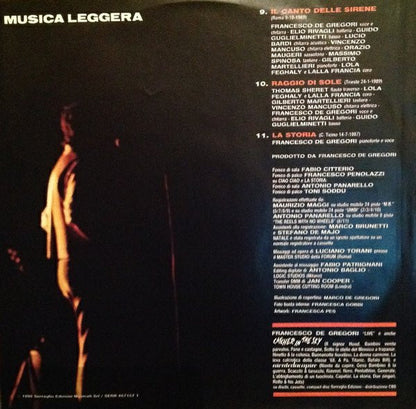 Francesco De Gregori - Musica Leggera