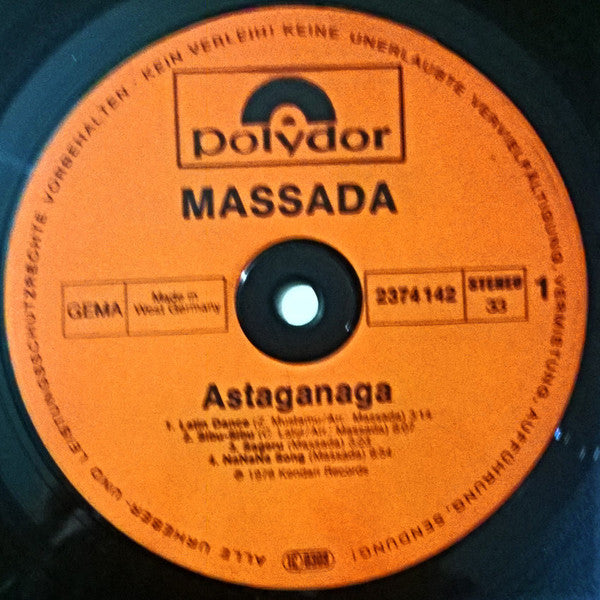 Massada - Astaganaga