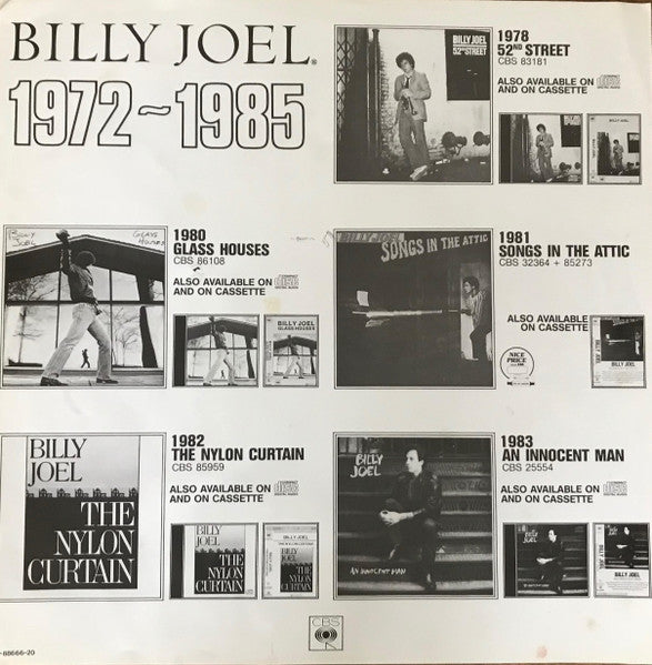 Billy Joel - Greatest Hits Volume I & Volume II
