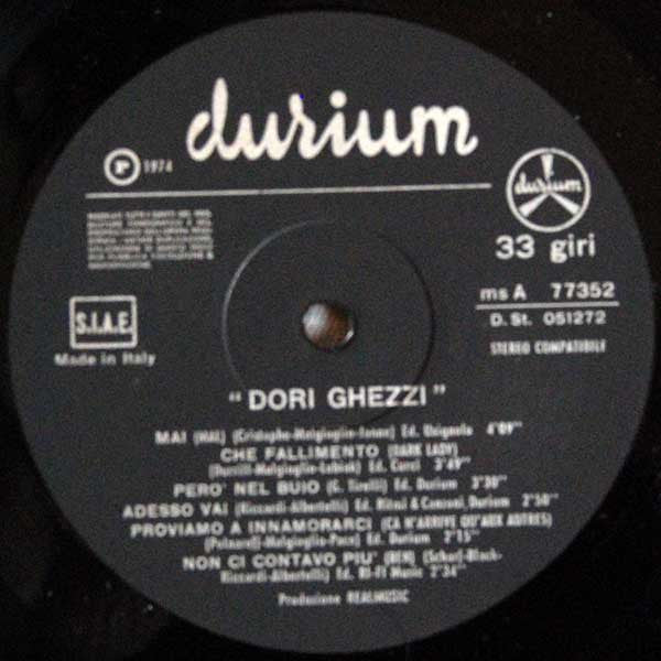 Dori Ghezzi - Dori Ghezzi