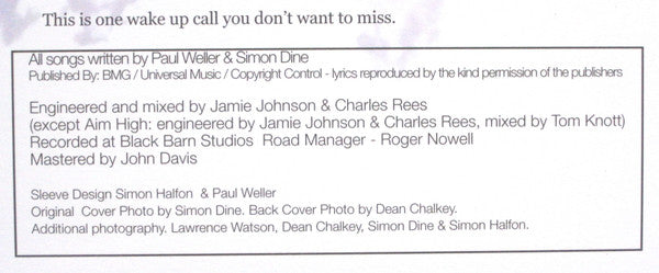 Paul Weller - Wake Up The Nation