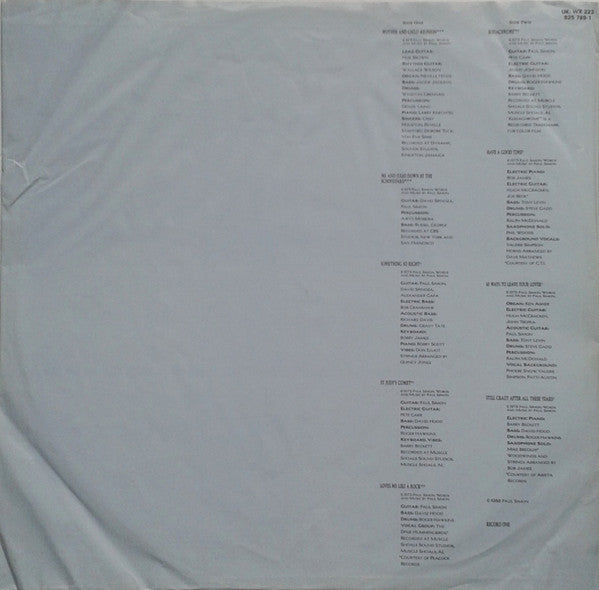 Paul Simon - Negotiations And Love Songs (1971-1986)