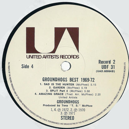 The Groundhogs - Groundhogs Best 1969-72