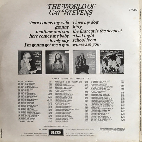 Cat Stevens - The World Of Cat Stevens