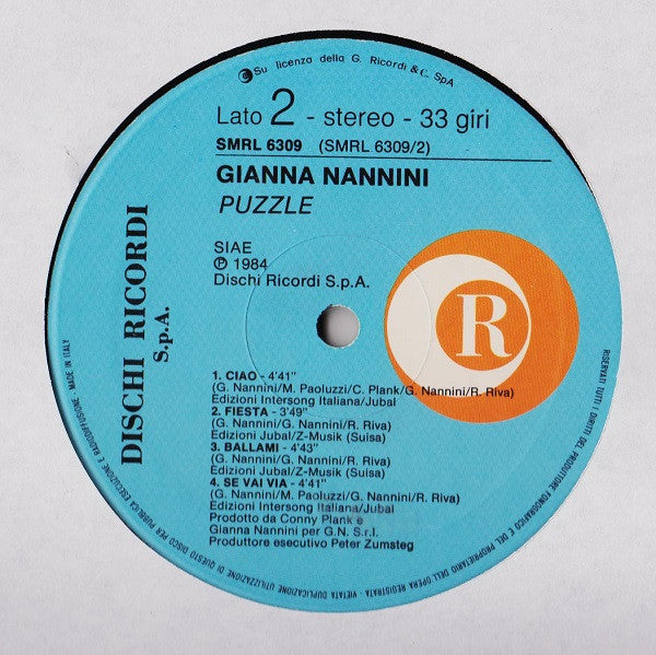 Gianna Nannini - Puzzle