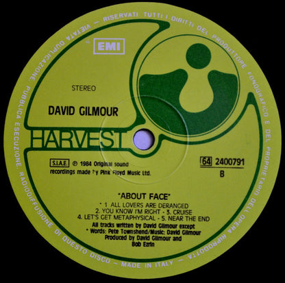 David Gilmour - About Face