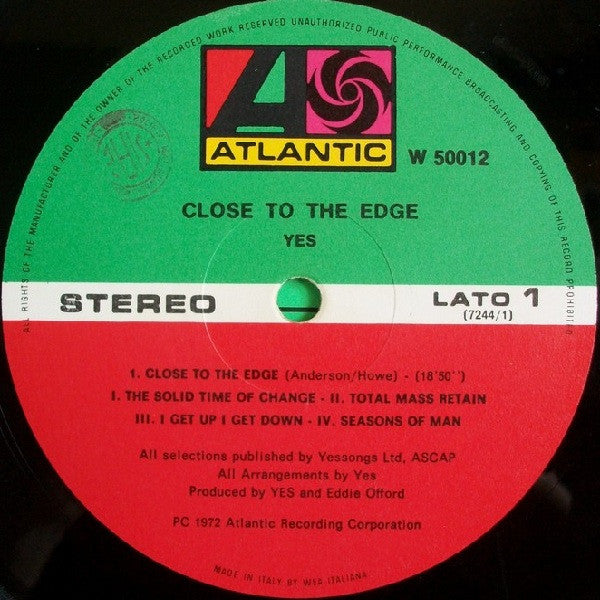 Yes - Close To The Edge